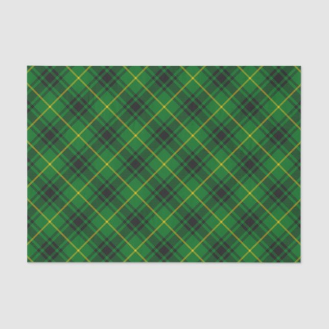Papier Mousseline Clan MacArthur Tartan (Recto)