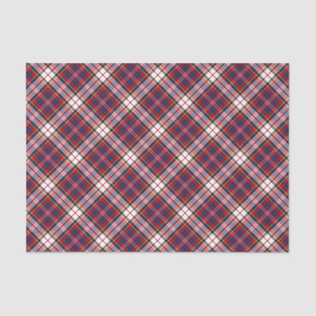 Papier Mousseline Clan MacFarlane robe Tartan (Recto)