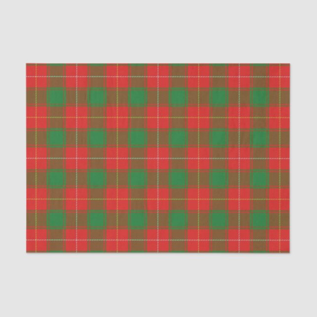 Papier Mousseline Clan MacFie Tartan (Recto)