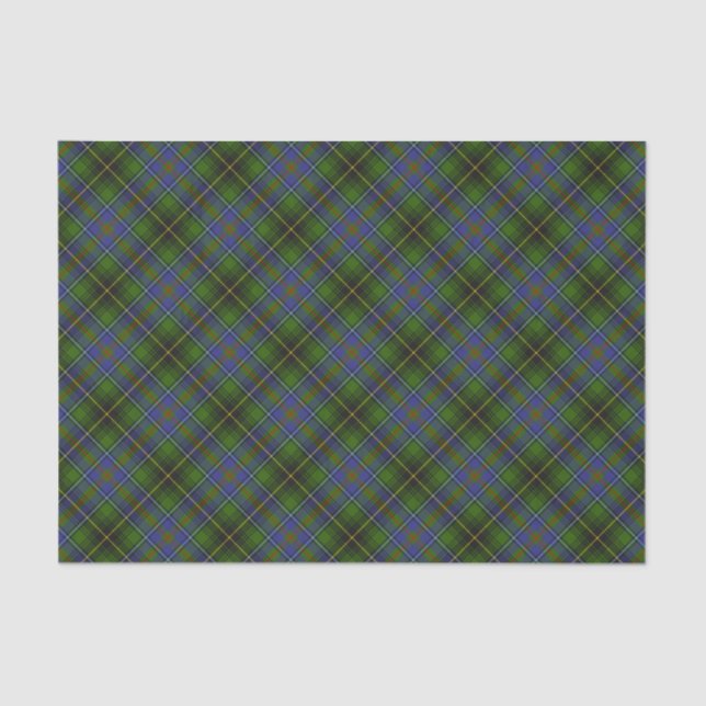Papier Mousseline Clan MacInnes Tartan (Recto)