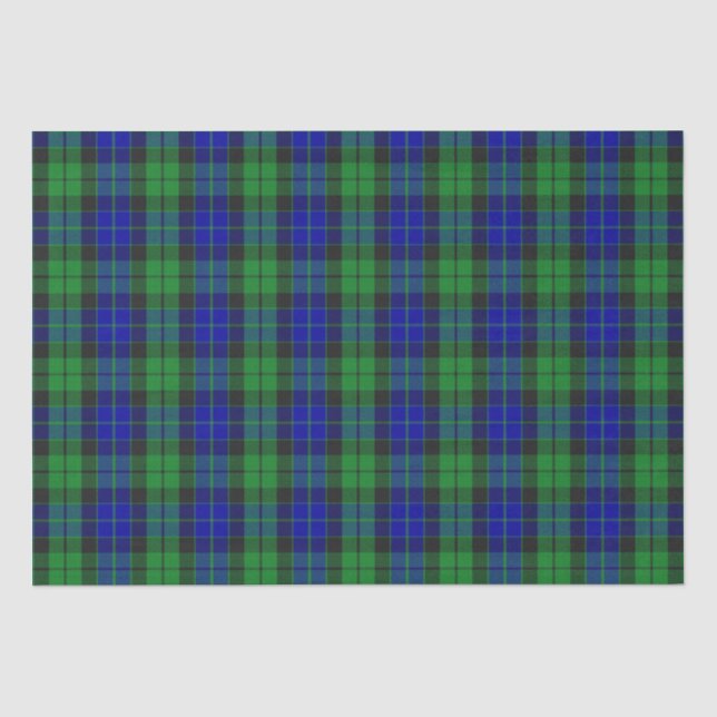 Papier Mousseline Clan MacKay (Recto)