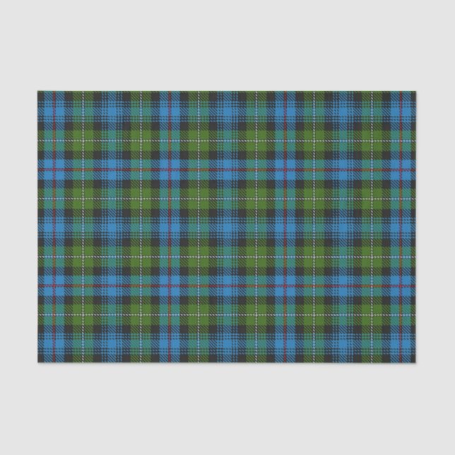Papier Mousseline Clan MacKenzie Tartan (Recto)