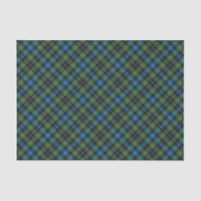 Papier Mousseline Clan MacKenzie Tartan Tissue Paper (Recto)