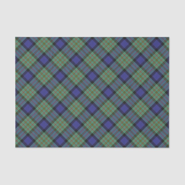 Papier Mousseline Clan MacLaren Tartan (Recto)