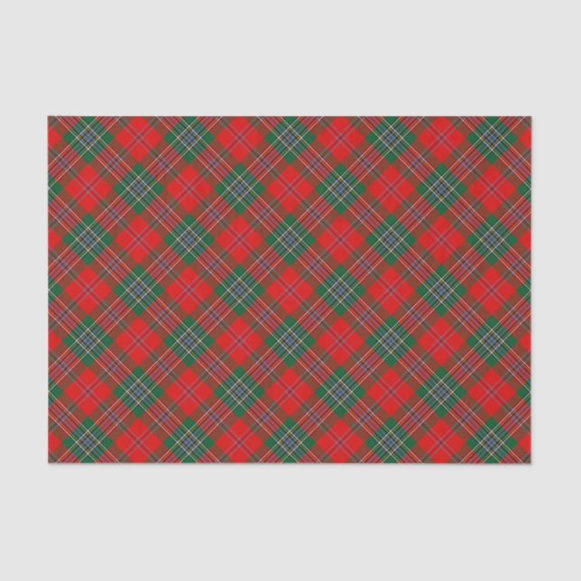 Papier Mousseline Clan MacLean Tartan (Recto)