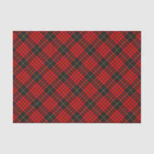 Papier Mousseline Clan MacQueen Tartan