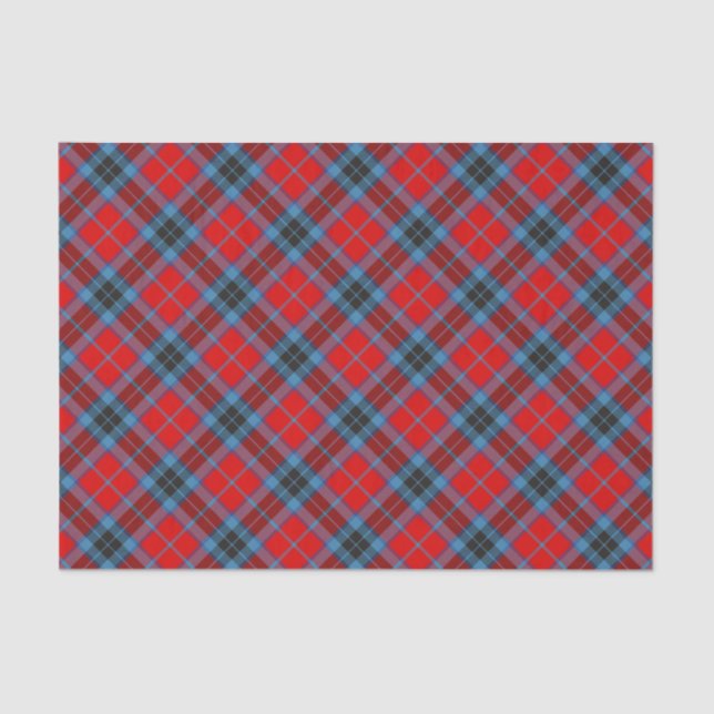 Papier Mousseline Clan MacTavish Tartan (Recto)