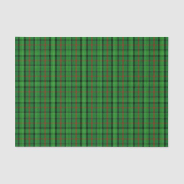 Papier Mousseline Clan Ross Tartan (Recto)