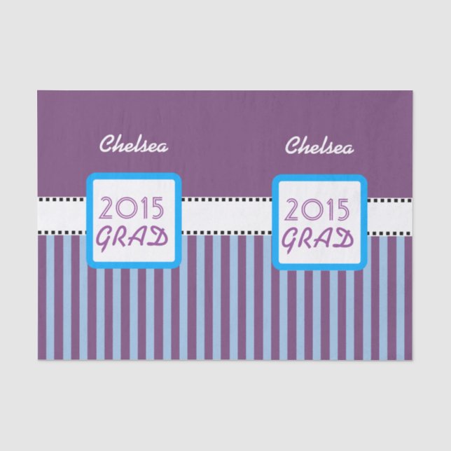 Papier Mousseline Classe de 2015 ou TOUTES rayures faites sur (Recto)