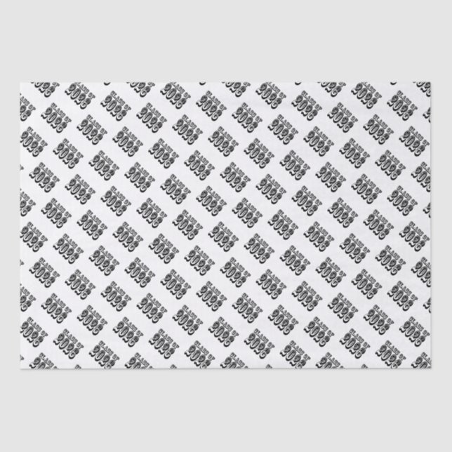 Papier Mousseline Classe Ouest de 2026 Graduation (Recto)