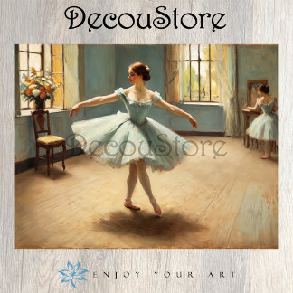 Papier Mousseline Classical Ballerina Studio Decoupage