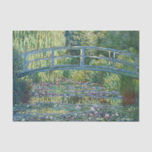 Papier Mousseline Claude Monet - Bassin de Nymphéas, Harmonie Verte