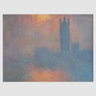 Papier Mousseline Claude Monet - Chambres du Parlement Londres
