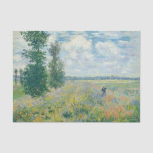 Papier Mousseline Claude Monet - Champs de pavot près d'Argenteuil (