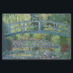 Papier Mousseline Claude Monet - Eau Lily étang, Harmonie verte<br><div class="desc">Etang Lily,  Harmonie Verte / Le Bassin aux Nympheas,  Harmonie Verte par Claude Monet en 1899</div>