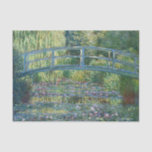 Papier Mousseline Claude Monet - Eau Lily étang, Harmonie verte<br><div class="desc">Etang Lily,  Harmonie Verte / Le Bassin aux Nympheas,  Harmonie Verte par Claude Monet en 1899</div>
