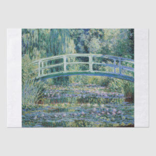Papier Mousseline Claude Monet   Le Pont Japonais (La Lys D'Eau