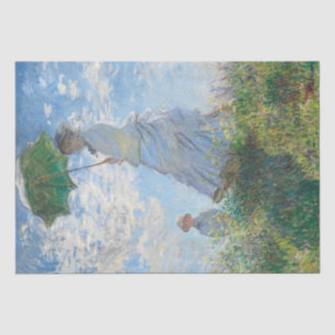 Papier Mousseline Claude Monet   Madame Monet et son fils - 1875