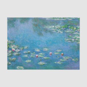 Papier Mousseline Claude Monet - Nymphéas 1906
