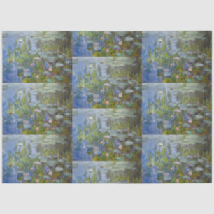 Papier Mousseline Claude Monet Nymphéas 1915 Art Impressionniste