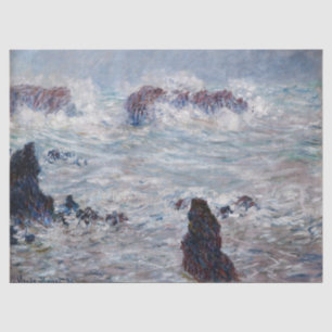 Papier Mousseline Claude Monet - Tempête au large de la côte de Bell