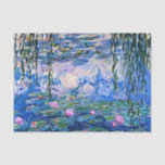Papier Mousseline Claude Monet - Water Lilies, 1919,<br><div class="desc">Célèbre tableau de Water Lilies,  1919. par Claude Monet.</div>