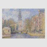 Papier Mousseline Claude Monet - Windmills près de Zaandam<br><div class="desc">The Zuiderkerk,  Amsterdam - Claude Monet,  Huile sur toile,  1874</div>