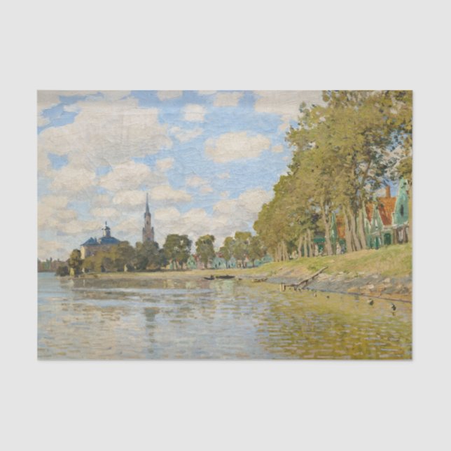 Papier Mousseline Claude Monet - Zaandam (Recto)