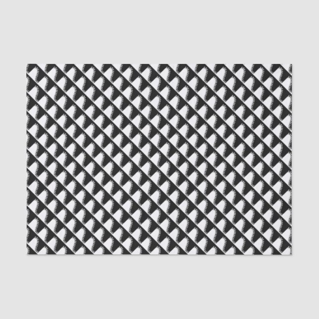 Papier Mousseline Clavier pour piano (Recto)