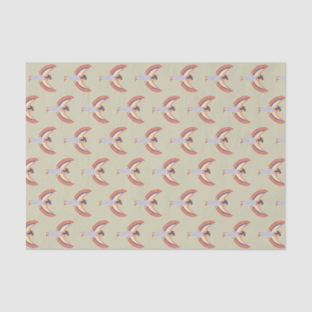 Papier Mousseline Cléopâtre. (Recto)