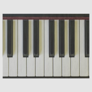 Papier Mousseline Clés de piano