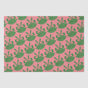 Papier Mousseline Cloches de Parties scintillant verte en vacances r