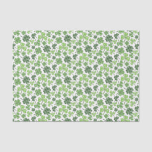 Papier Mousseline Clover vert