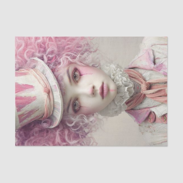 Papier Mousseline Clowns Classe6 (Recto)