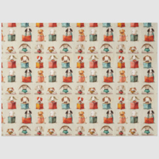 Papier Mousseline Club de lecture de chiens