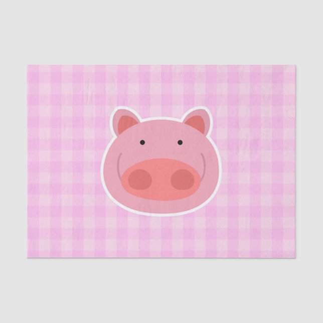 Papier Mousseline Cochon (Recto)