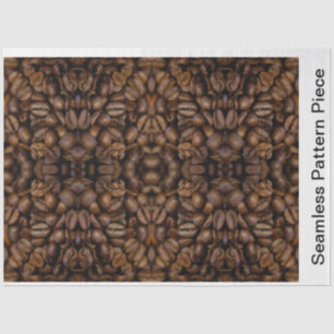 Papier Mousseline Coffee Beans Decoupage Arrière - plan transparent