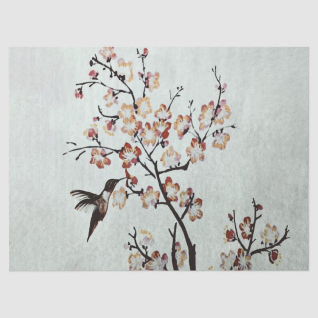 Papier Mousseline colibri (i) (Recto)