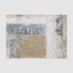 Papier Mousseline Collage II de dentelle