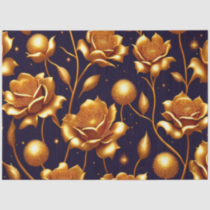 Papier Mousseline Collection Boho Gold Rose de luxe