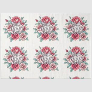 Papier Mousseline Collection de cadeaux de luxe floral populaire