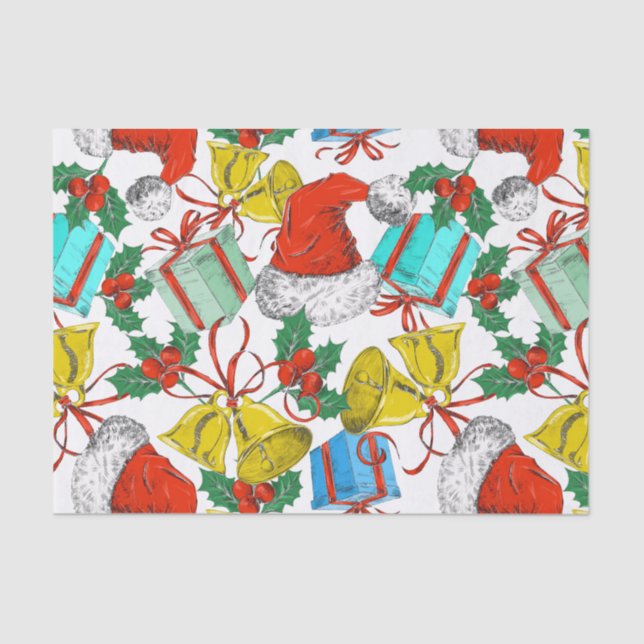Papier Mousseline Collection de cadeaux de Noël (Recto)