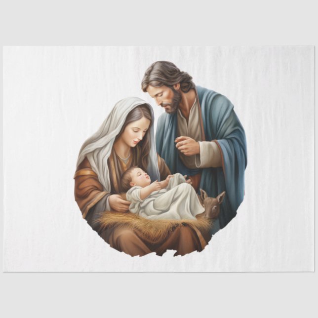 Papier Mousseline Collection de conception de la Nativité 2 (Recto)