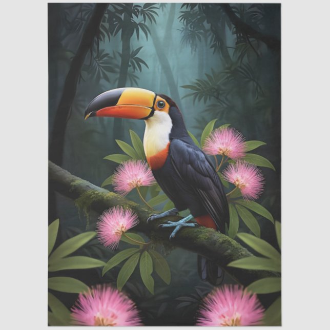 Papier Mousseline Collection de poésie Decoupage Nature (Recto)