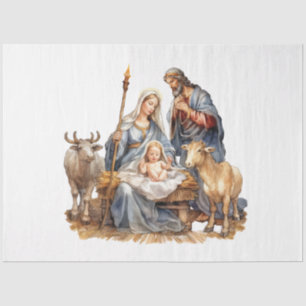 Papier Mousseline Collection Design Nativité 6