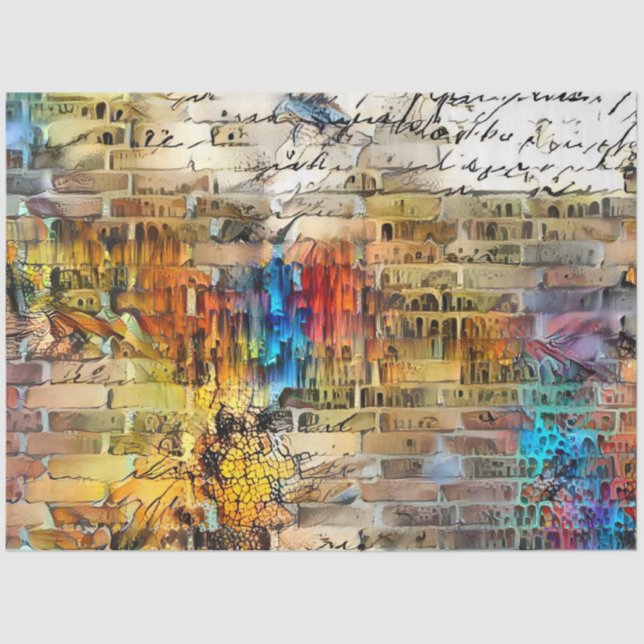 Papier Mousseline Collection d'oeuvres d'art vintage (Recto)