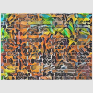 Papier Mousseline Collection d'oeuvres murales de tigre