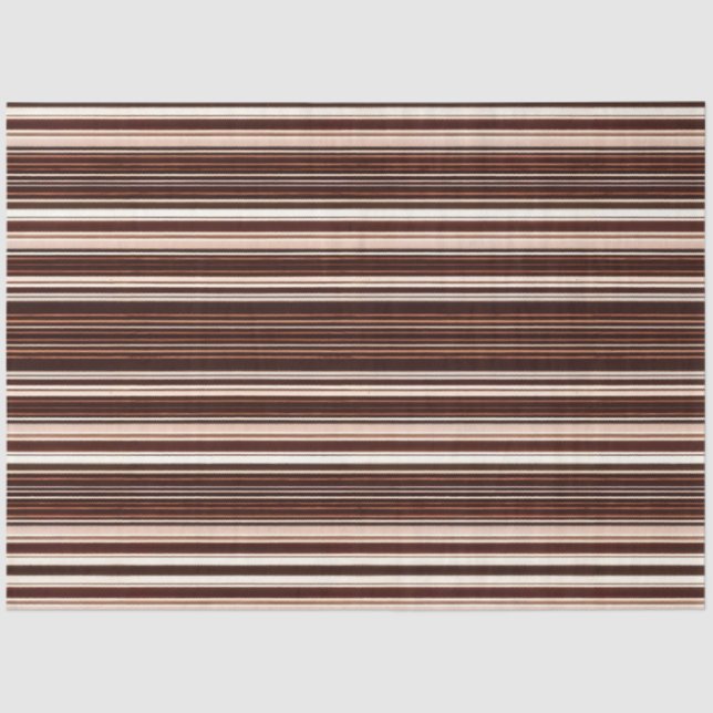 Papier Mousseline Collection moderne Brown Blanc Luxe Linge Texture (Recto)