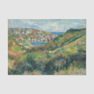 Papier Mousseline Collines autour de la baie de Moulin Huet, Renoir