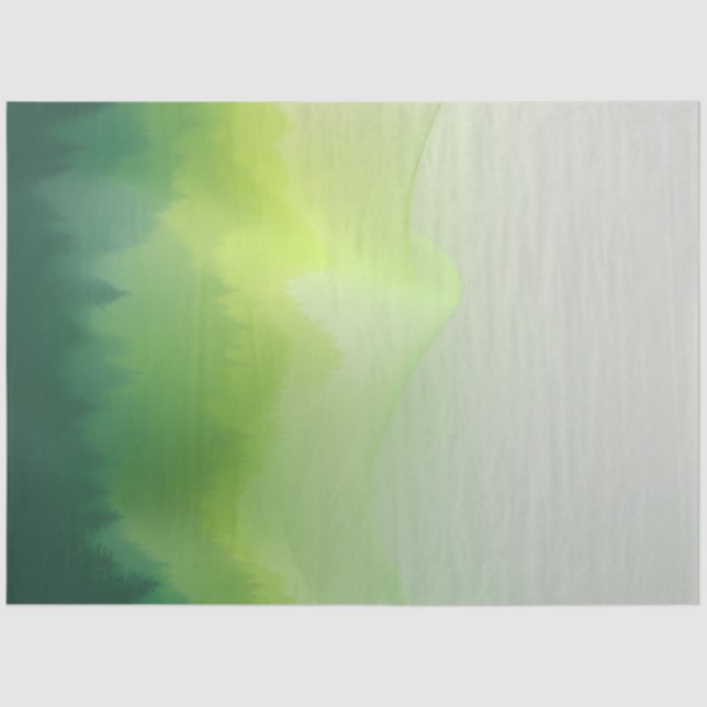 Papier Mousseline Collines du Retour (Recto)